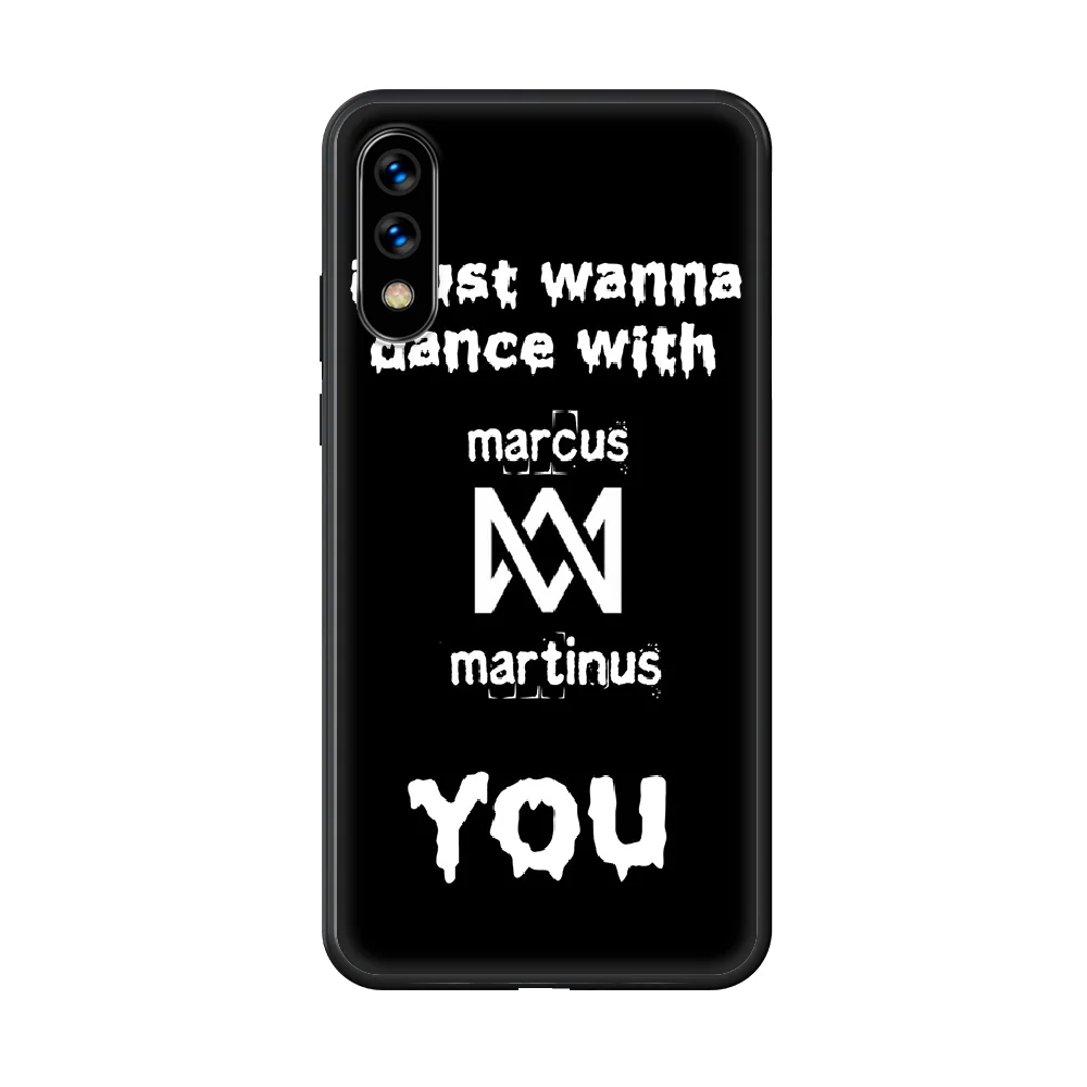 Твердый чехол для телефона Marcus & Martinus M корпус huawei honor play 6 7 8 9 10 view 20 A X i pro lite черный