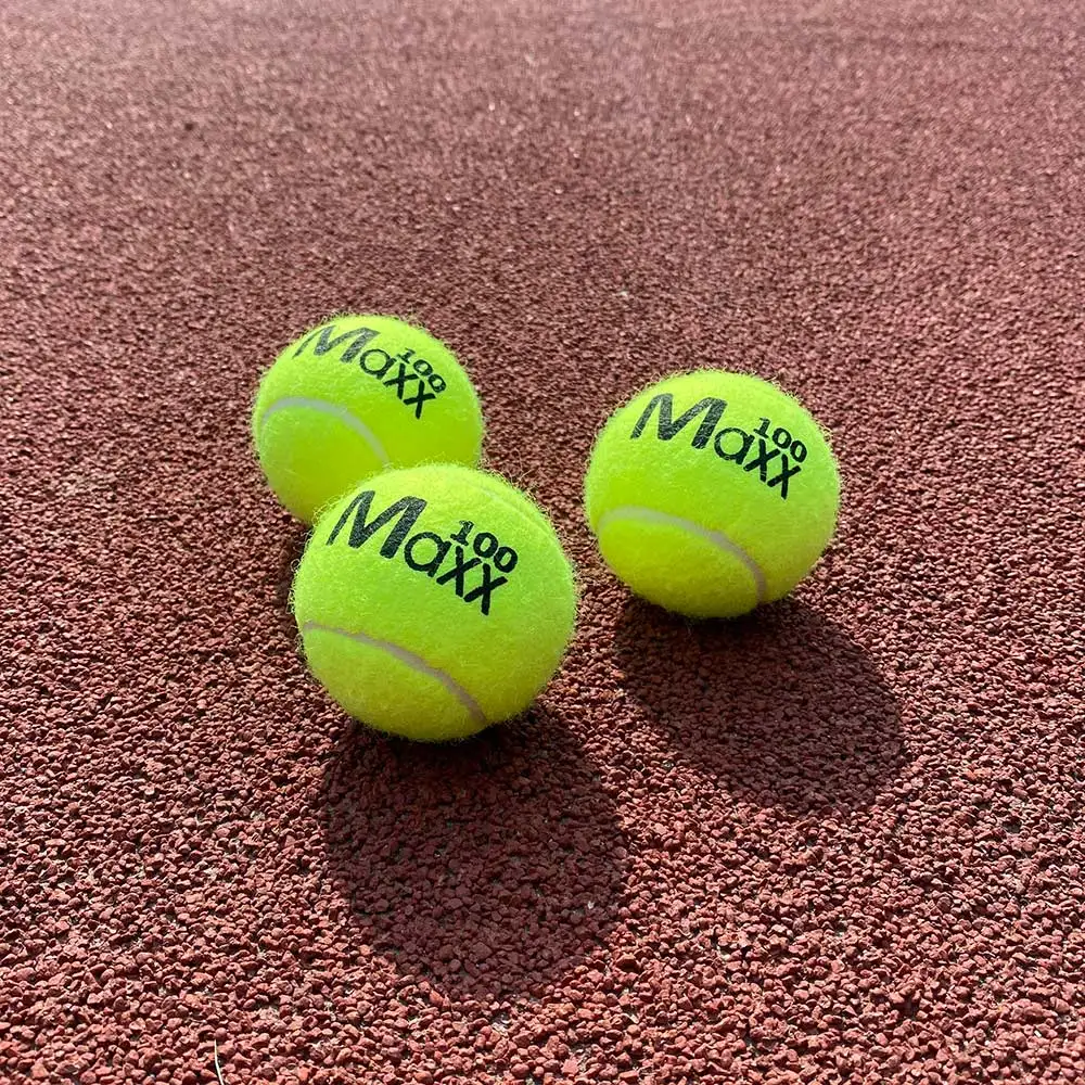 3pcs Training Tennis Adult Youth Professional Training Tennis Ball for Beginner Quality Rubber Suitable for Beginner School Club