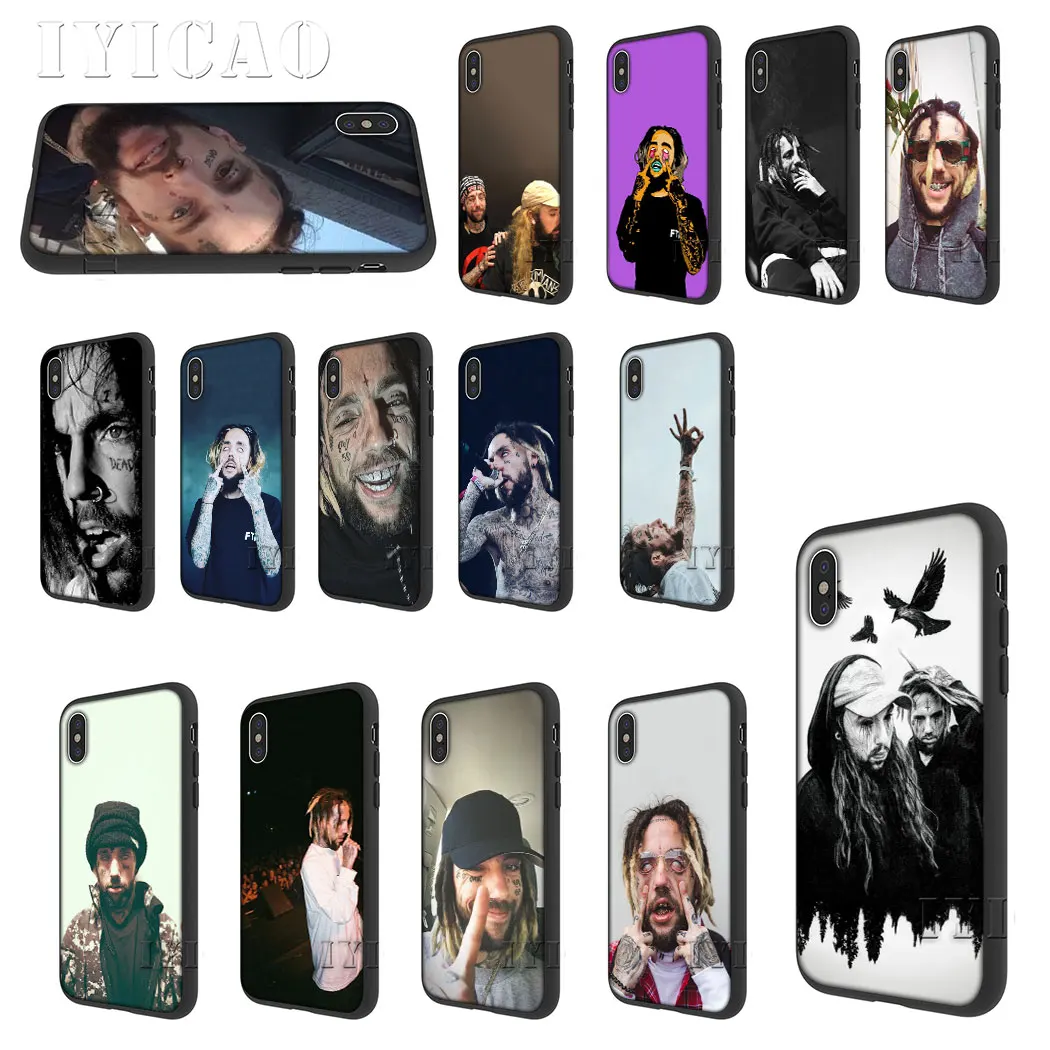 Мягкий силиконовый чехол IYICAO suicideboys FTP G59 для iPhone 11 Pro Max 6 7 8 Plus 5 5S 6S X XR XS | Мобильные