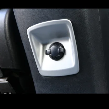 

lsrtw2017 matt silver abs car armrest rear cigarette lighter panel trims for toyota rav4 2012 2013 2014 2015 2016 2017 2018 xa40