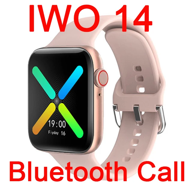 IWO-reloj inteligente deportivo completamente táctil para hombre y mujer, pulsera de Fitness con Bluetooth, llamada X8, Monitor de ritmo cardíaco, papel tapiz, reloj inteligente personalizado