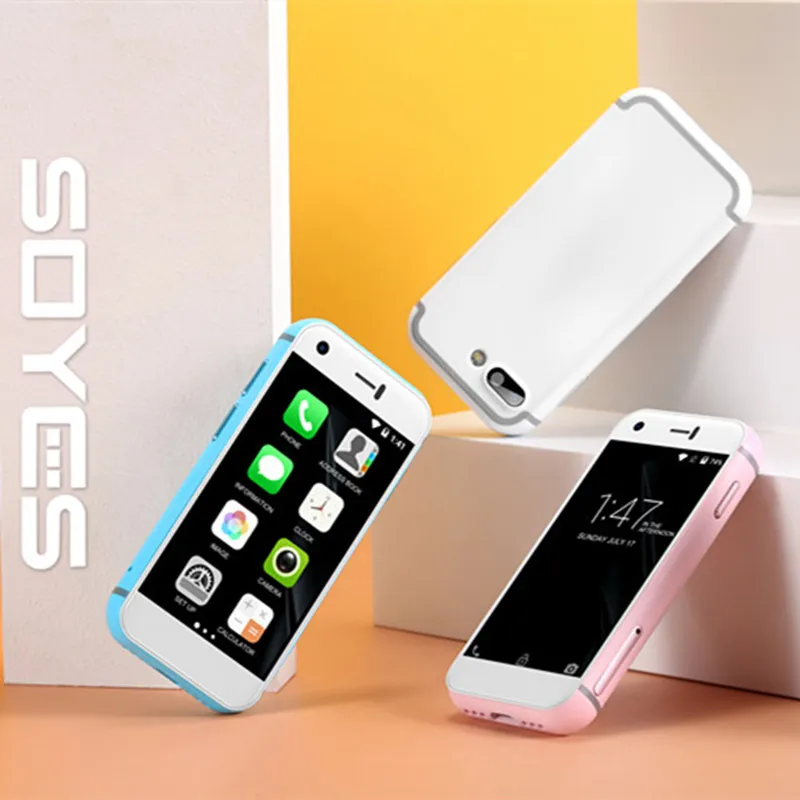 Супер Мини SOYES фотоаппаратов моментальной печати 7S смартфон 1 Гб Оперативная