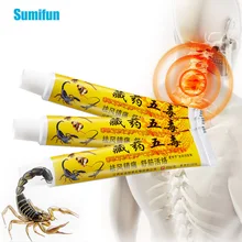 

3Pcs Scorpion Venom Cream Relieve Arthritis Rheumatism Bone Ache Ointment Knee Lumbar Muscle Joint Pain Relief Cream Plaster