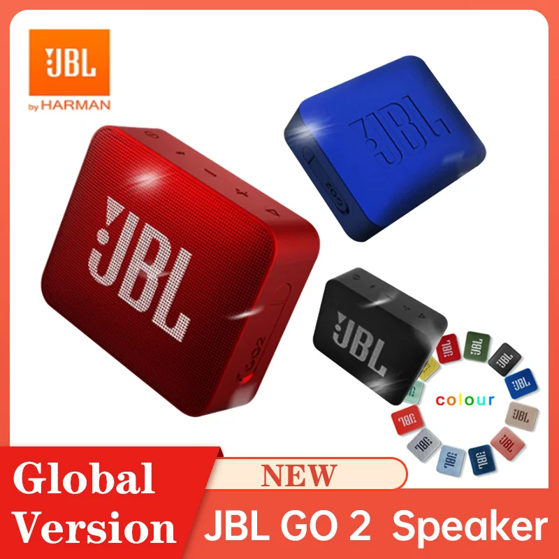 JBL GO2 GO3 портативный Душ беспроводной Bluetooth мини IPX7 динамик с микрофоном