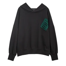 

Casual Loose Oversize Hoodies Woman Sweatshirt Winter Spring Female Cotton Hooded Pullovers 2021 Sweat-shirts Top Plus Size 4XL
