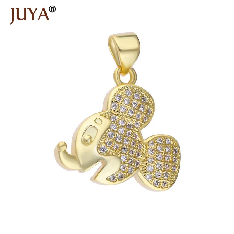 gold Juya новые модные милые животные Микки Кот рыба птица подвеска Подвески с ключиками для самостоятельного изготовления ювелирных изделий bedels voor Изготовление ювелирных изделий - Окраска металла: gold