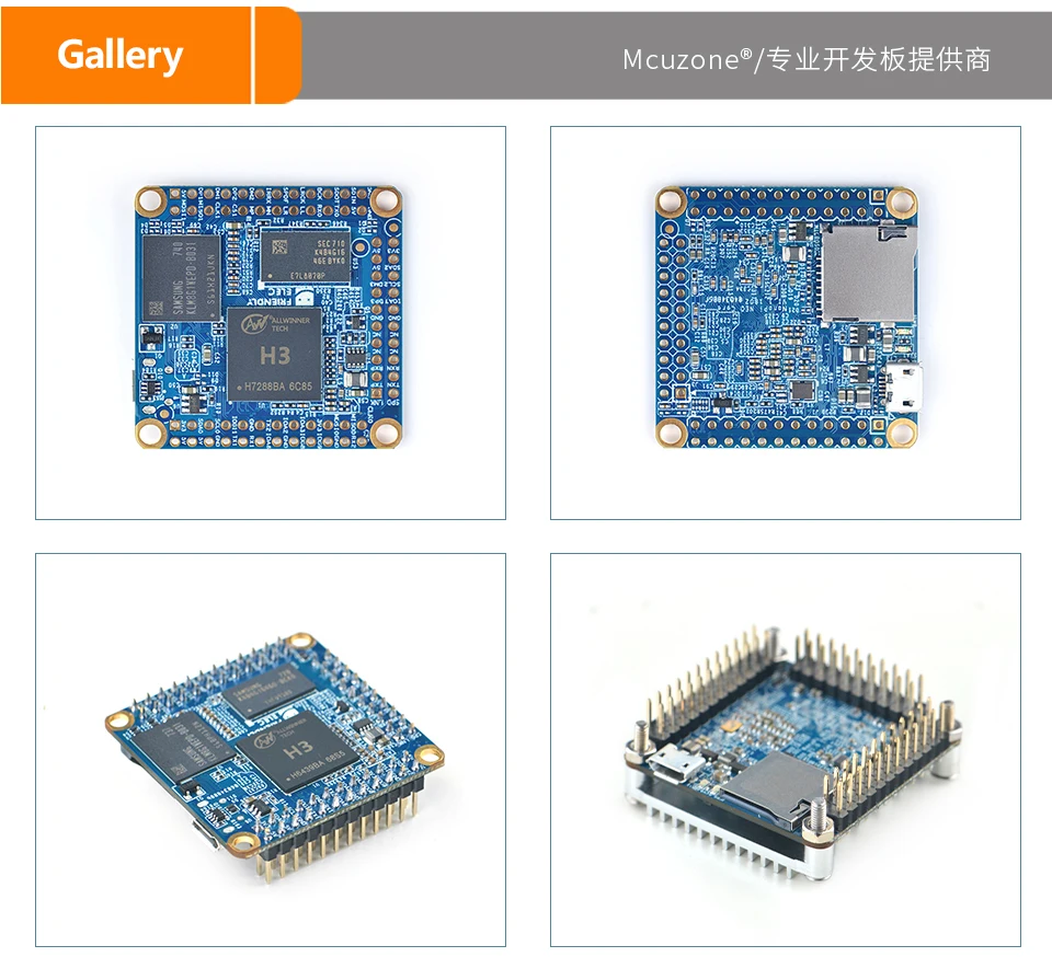 Quad-core Cortex-A7 UbuntuCore com núcleo principal 4.x.