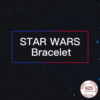 

2020 NEW 925 Sterling Silver Bracelet Charm Star wars Jewelry FOR women diy jewelry charm beads