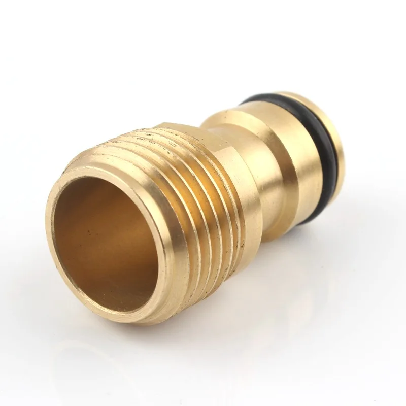 2 Pack 1//2/'/'Female Water Brass Hose Pipe Tube Fitting Garden Quick Connector