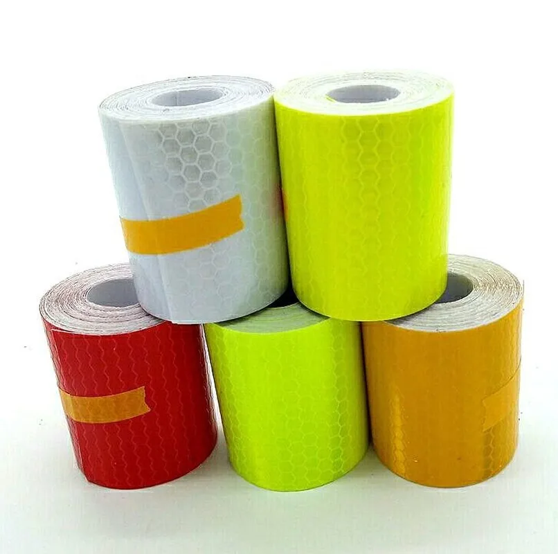 5cm * 300cm cinta reflectante coche decoración de advertencia de coche de seguridad reflexión cinta película Auto de la motocicleta pegatinas