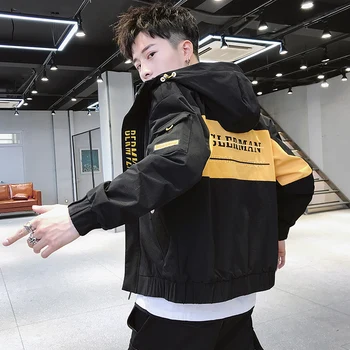 

Men's coat spring and autumn 2020 new wild thin section tide Korean version of casual coat jacket boys jacket