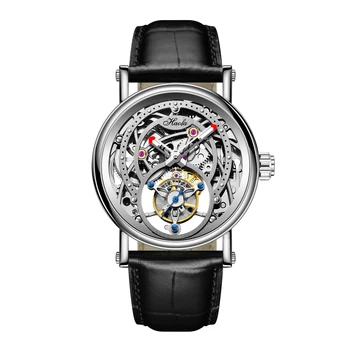 

HAOFA Mens Flying Tourbillon Automatic Movement Mechanical Skelenton Luxury Watch