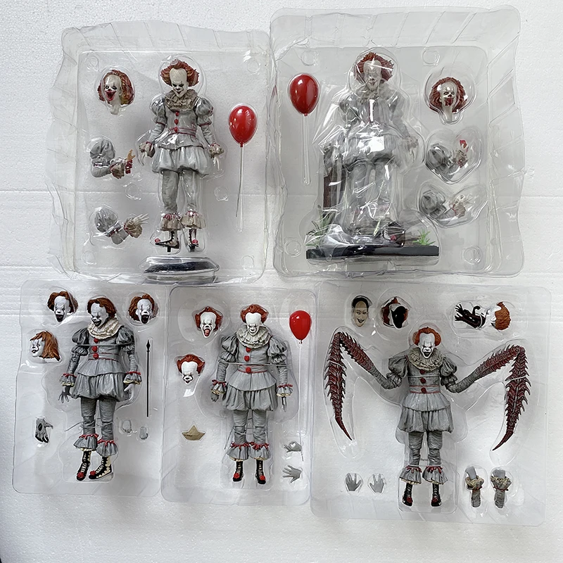 Фигурка Neca Pennywise маска танцующего клоуна экшн фигурка Стивена Кинга