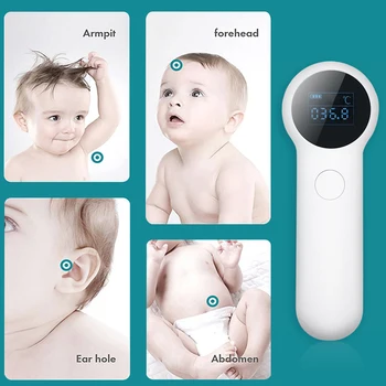 

Non-Contact Baby Kids Thermometer Human Body LCD Digital Infrared Temperature Measure Portable Health Care Termometro For Adult