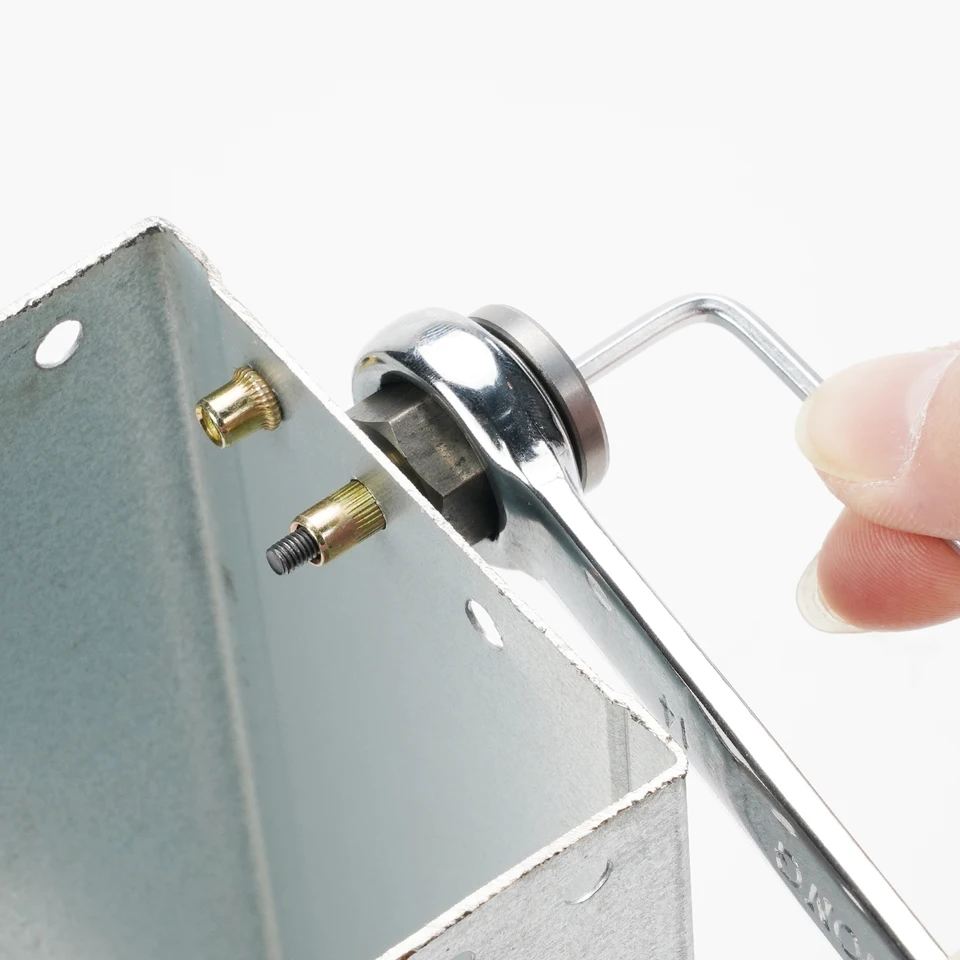 M3 Manuel Écrou Rivet Pistolets Tête Conseils Mandrin Et Nez Pièces En