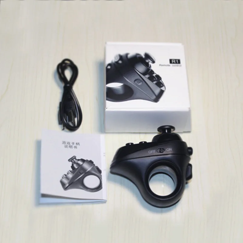 

KaRue Mini Ring Bluetooth 4.0 Rechargeable Wireless VR Remote Game Gamepad Controller Joystick for Android phone For XIaomi
