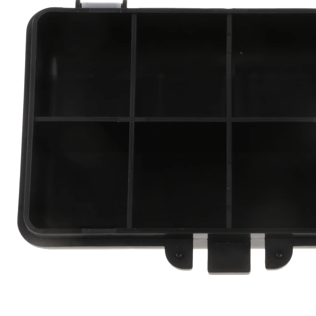 Fishing Lure Box Bait Tackle Plastic Storage Small Lure Case for Vest Fishing Accessories Box Storage Containers 10.5x6.6x2.3cm