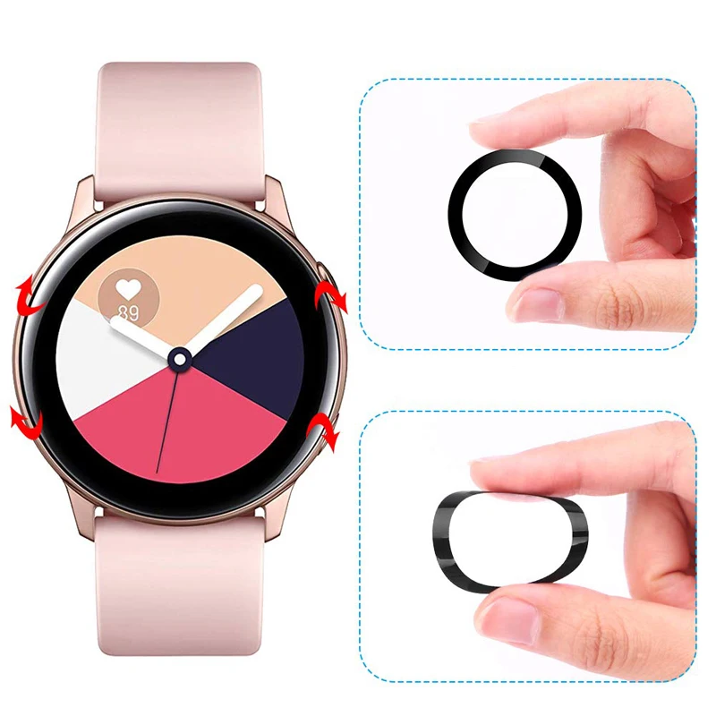 Full Screen Film For Galaxy Watch Active 2 40mm 44mm Gear S3 Frontier/s2  Polymer Explosion-proof Anti-shock Hd Glass: Buy Online at Best Prices in  SriLanka | Daraz.lk