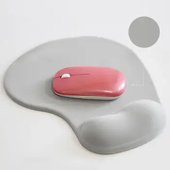 

Solid Color Silicone Soft Hand Rest Anti-Slip Mousepad Mat for Notebook Computer drop shipping