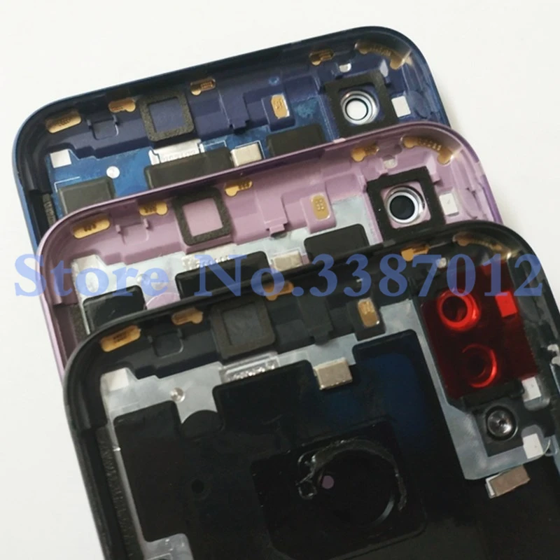 Чехол для задней крышки батареи, чехол на заднюю дверь для huawei Honor Play COR-L29, COR-AL10 Крышка для батареи+ Кнопка громкости питания+ объектив камеры
