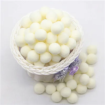 Pompom 8mm 10mm 15mm 20mm 25mm 30mm Soft Pompones Fluffy Plush Crafts DIY Pom Poms Ball Furball Home Decor Sewing Supplies 