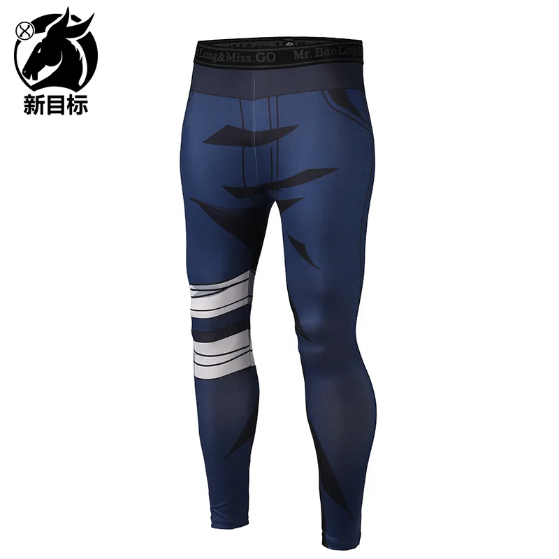 

Foreign Trade Leggings 2019 Spring New Style Tight Yoga Pants Cartoon Digital 3D Printed Sports Elasticity Fitness Pants
