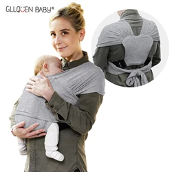 Écharpe ajustable pour bébé, porte bébé, fermeture à l'arrière, doux, confortable, pour allaitement 