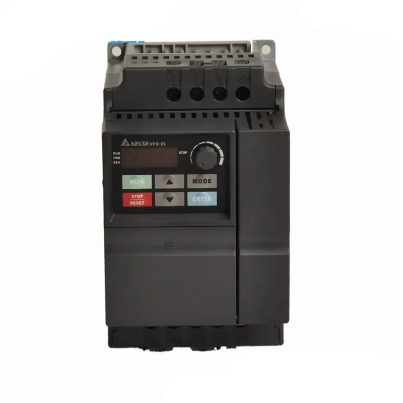 DELTA VFD015EL21A VFD-EL VFD преобразователь частоты 1,5 кВт 2HP 1 фаза 220 В для небольших водяных насосов и вентиляторов