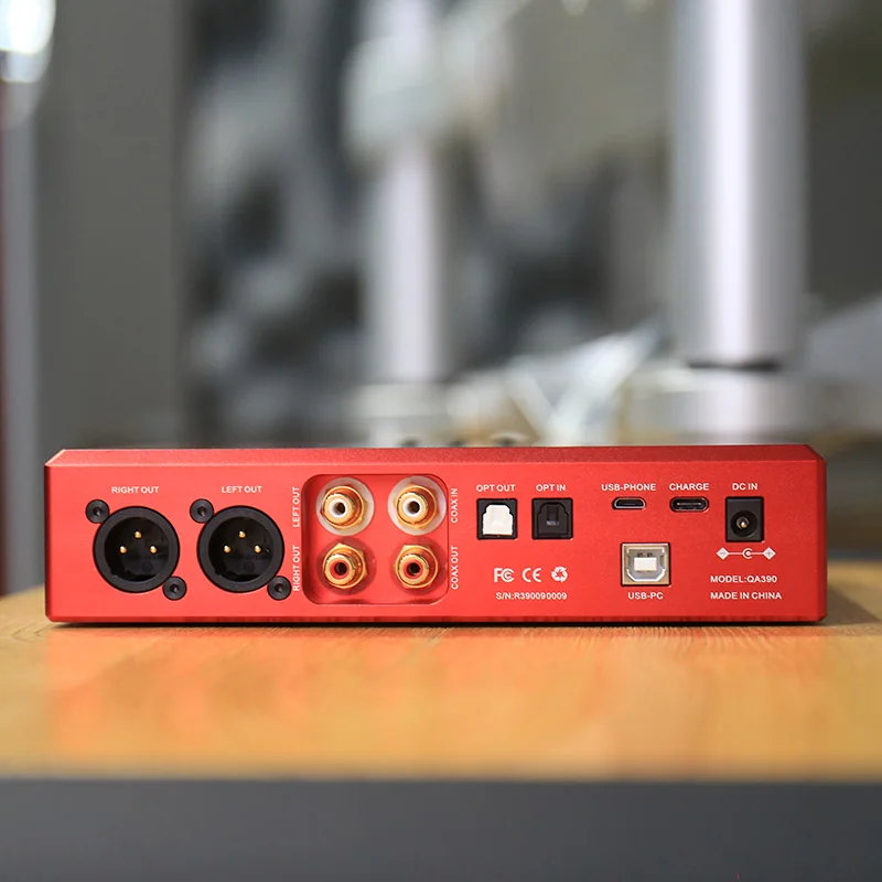 QULOOS QLS QA390 AK4497×2 モバイルHIFI QULOOS QLS QA390 MOD ES9038PRO Desktop Music Player Decoder