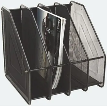 

Office Supplies, Multi-layer Metal Wire File Rack, Desk Sorting Folder, Student Data Collection File Box, Four Links