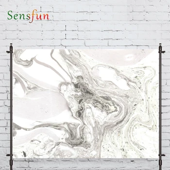 

Sensfun photography background liquid flow black Pattern brick fabric custom shoot prop background photocall photo studio