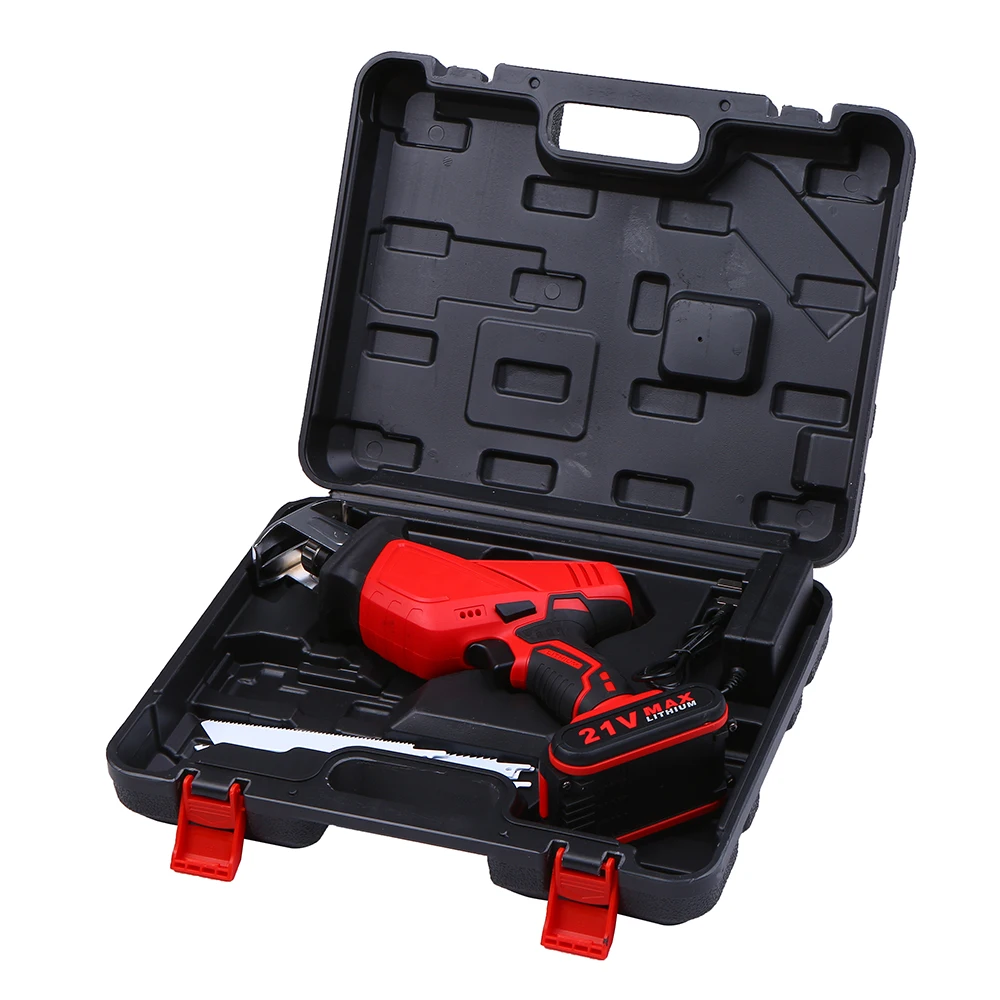 

Portable Handheld Mini Electric Reciprocating Jig Saw 3500mAh Rechargeable Small Sawing Machine Felling Chainsaw Wood Cutter