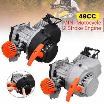 

49cc 2 Stroke Pull Start Engine Motor For Mini Pocket Rocket PIT Quad Dirt Bike ATV