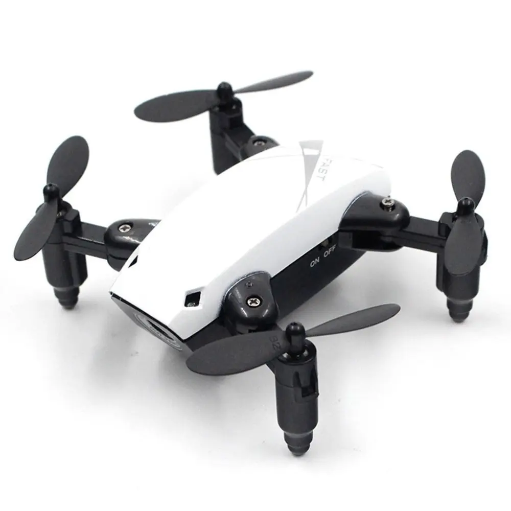 Mini rc drone s9 2.4g, quadricóptero dobrável