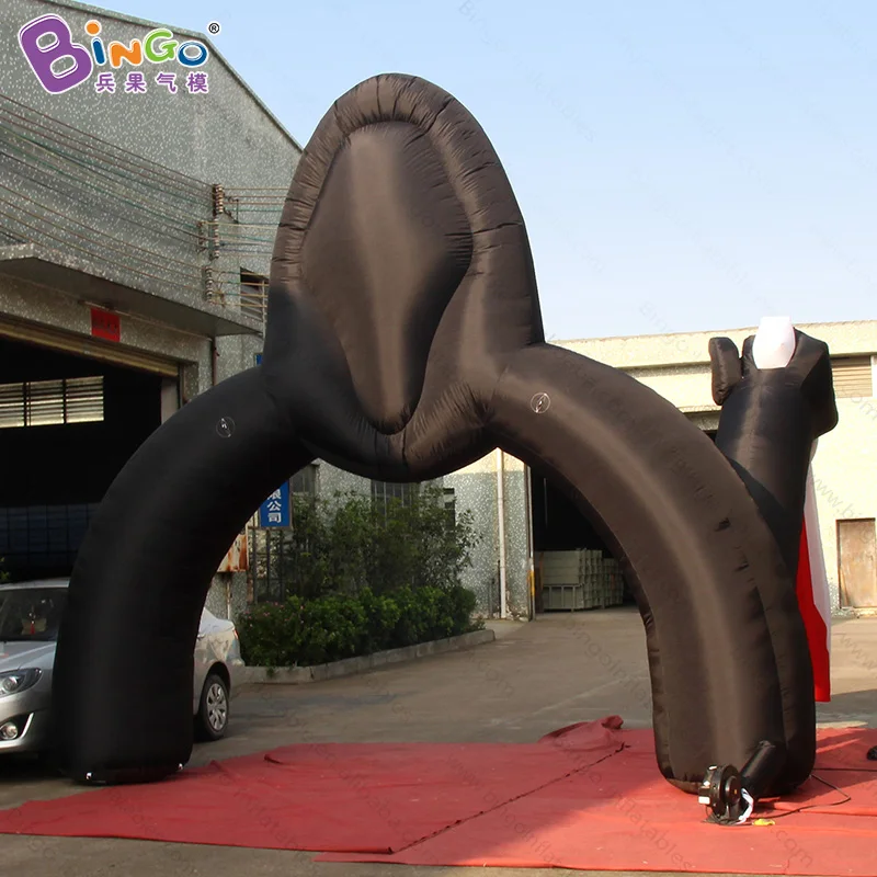 Specially customized 5.4x4.7m take dagger ghost head inflatable arch/free shipping Halloween decorations props toys