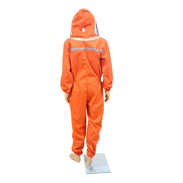 Méhész Öltöny Csatolt Sisakkal Professzionális Méhruhák Öltönyök Méhészeti Méh Farm Felszerelés - Image 5