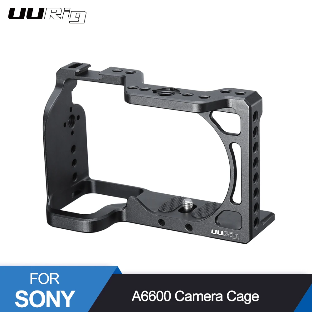 Металлическая клетка UURig A6600 для камеры Sony DSLR с холодным башмаком расположение