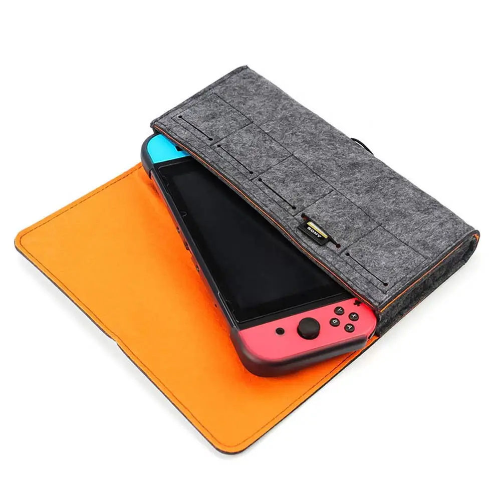Для Nintendo Switch переносная фетровая сумка для путешествий Чехол Хранения