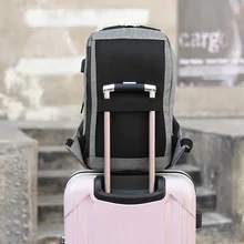 Джума без Softback унисекс, парусиновая река трансграничной стиль Для мужчин Usb зарядка для путешествий рюкзак для путешествий на открытом воздухе Компьютерная
