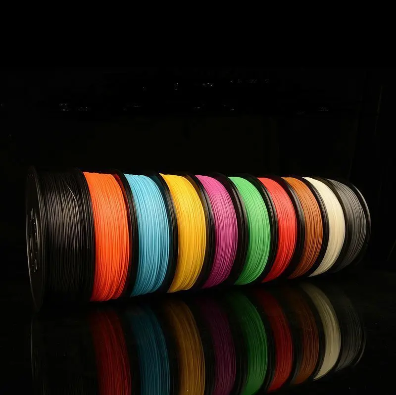 Нить для 3D-принтера PLA-1,75 мм-доступны различные цвета: черный/белый/Gery/синий/желтый/зеленый/красный немецкий запас