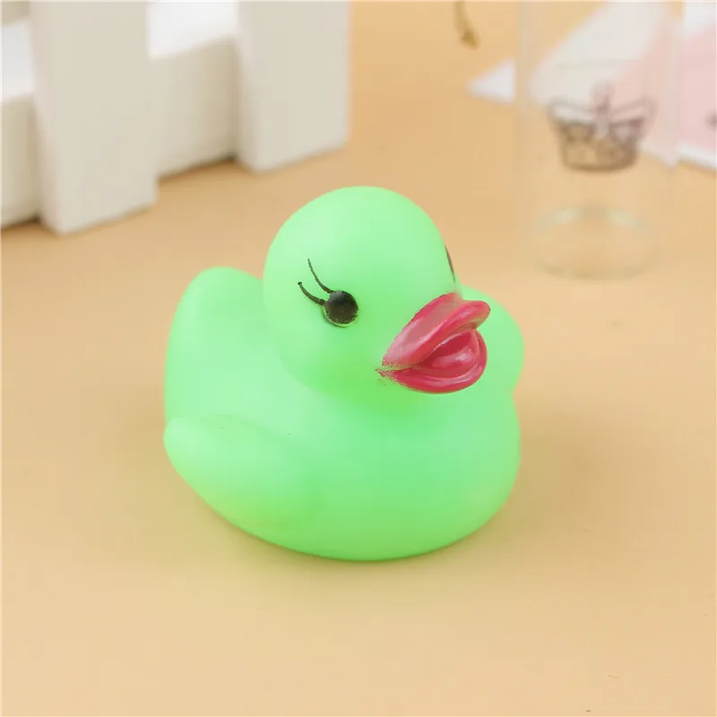 toddler baby carrier toy LED Water Sensor Luminous Duck Floating Animal Duck Floating Flashing In The Water Rubber Duck Baby Kids Bath Shower Toy Gift top Baby & Toddler Toys Baby & Toddler Toys