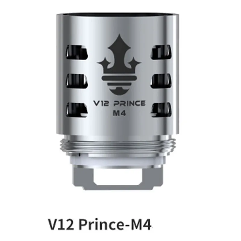 V12 Prince Coil RBA Q4 M4 X6 T10 головка катушка сетчатый ремешок ядро стекло для V12 Prince Tank Mag электронная сигарета Vape