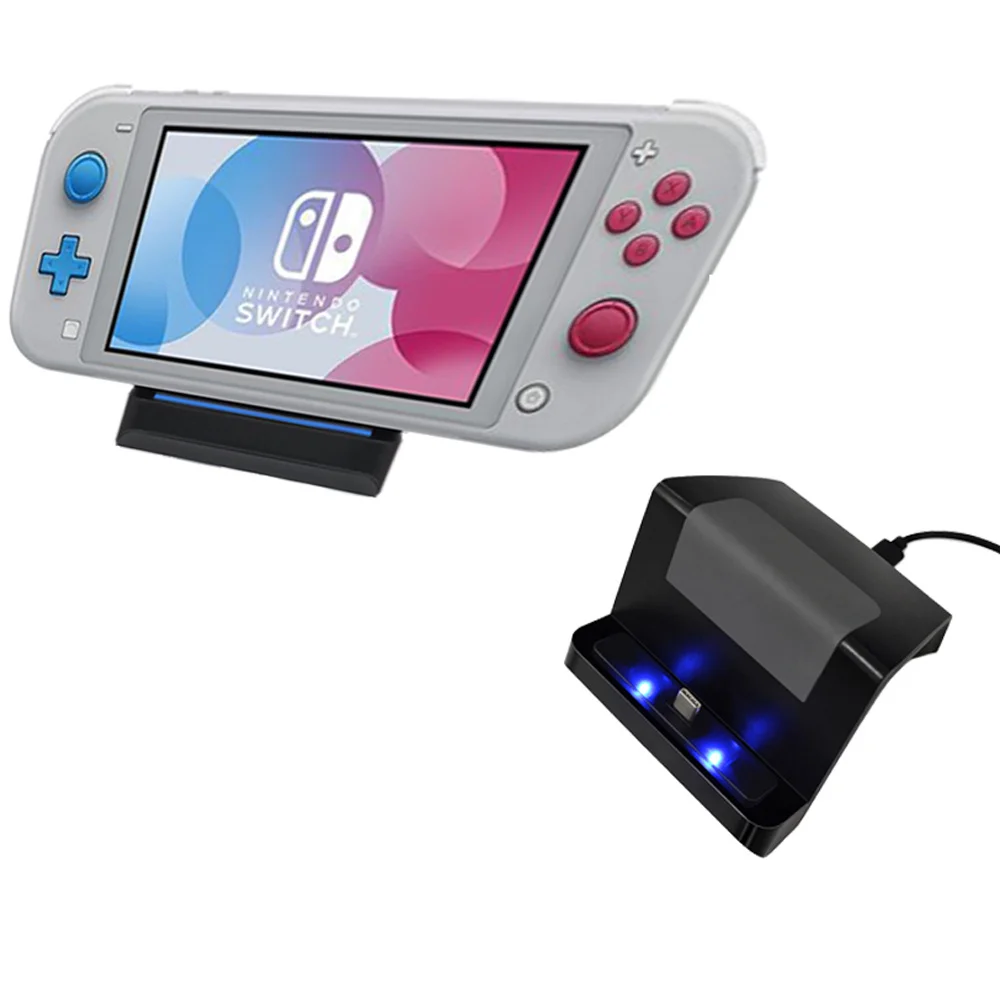 Регулируемая Подставка для зарядки usb type-C, быстрое зарядное устройство для консоли NS Switch Lite, зарядное устройство для док-станции