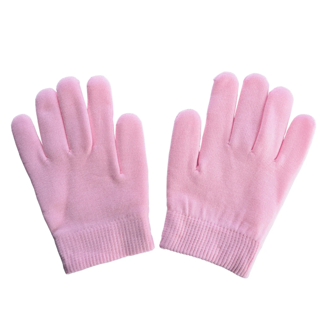Anti-Slip Moisturizing Treatment SPA Gel Socks and Gloves Set Hands Foot Cracked Skin Care 