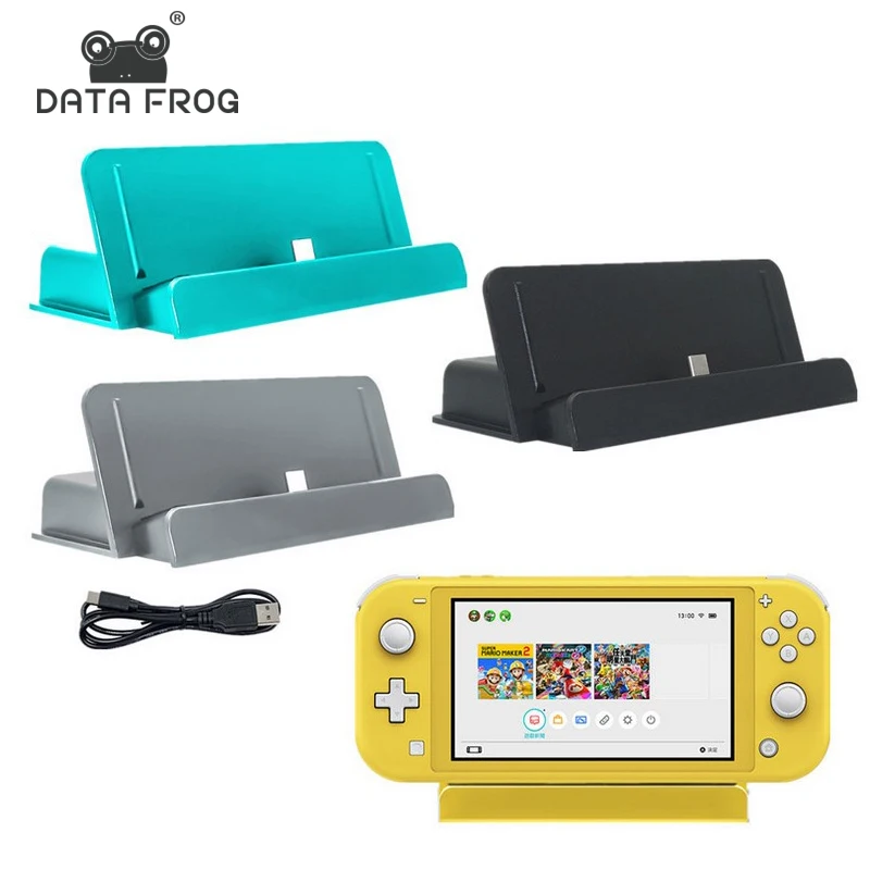 

DATA FROG USB Type-C Charging Dock Stand For Nintend Switch Lite Console Portable Charger Base Stand Station For Nintend Switch