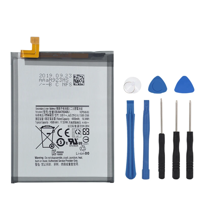 5PCS OHD Original High Capacity Battery EB-BA705ABU For Samsung Galaxy A70 A705 SM-A705 A705FN SM-A705W 4500mAh batteria | Мобильные