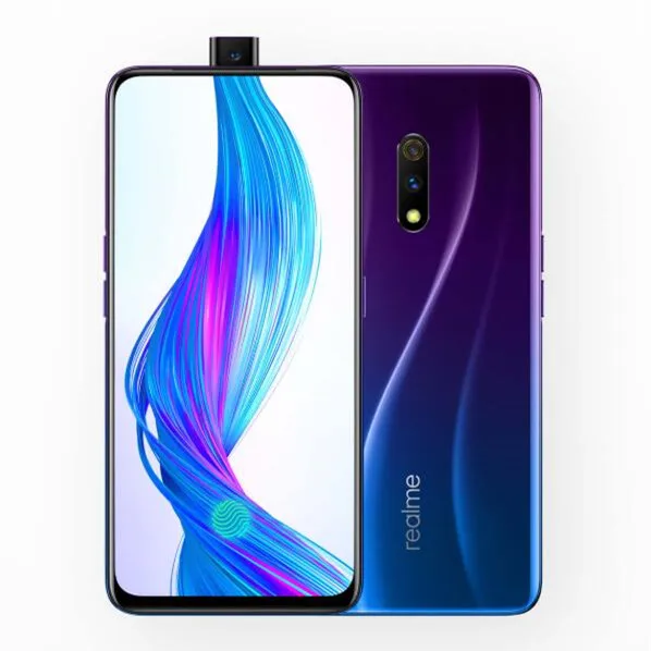 Мобильный телефон Realme X 6,5" Android 9,0 2340X1080 48.0MP отпечаток пальца Snapdragon 710 4G LTE