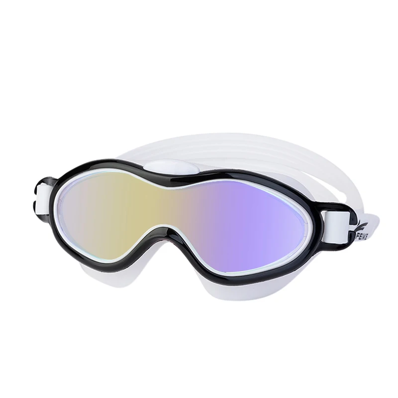 Очки для плавания для мальчиков и девочек, детские очки для плавания, детские силиконовые водонепроницаемые очки для плавания, анти-туман, УФ очки для дайвинга, пляжные очки