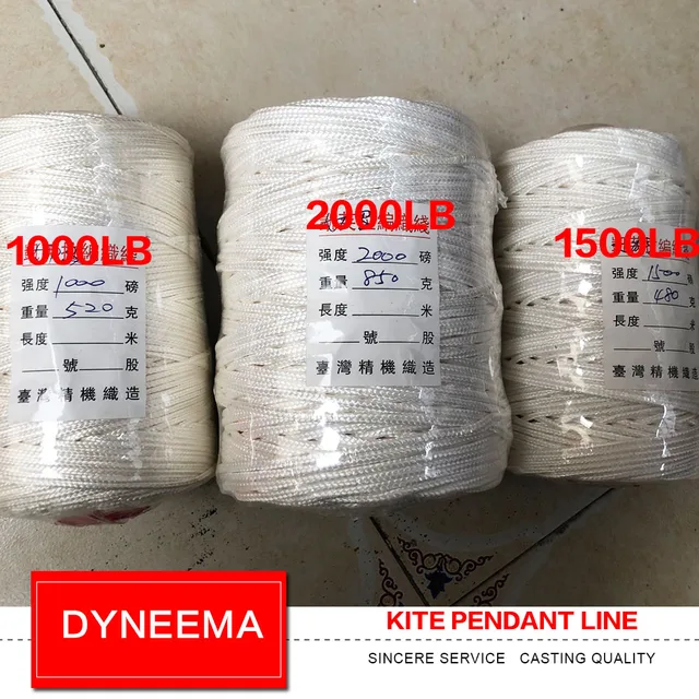 Kite Flying Line PE Line 1000lb-2000lb -3000bl   Large-sized kite  Soft Inflatable kite pilot 3