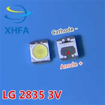 

120pcs Original and new For LG LED 3528 2835 1210 LED Backlight 1W 3V 110LM Cool white for LED LCD TV Backlight Application